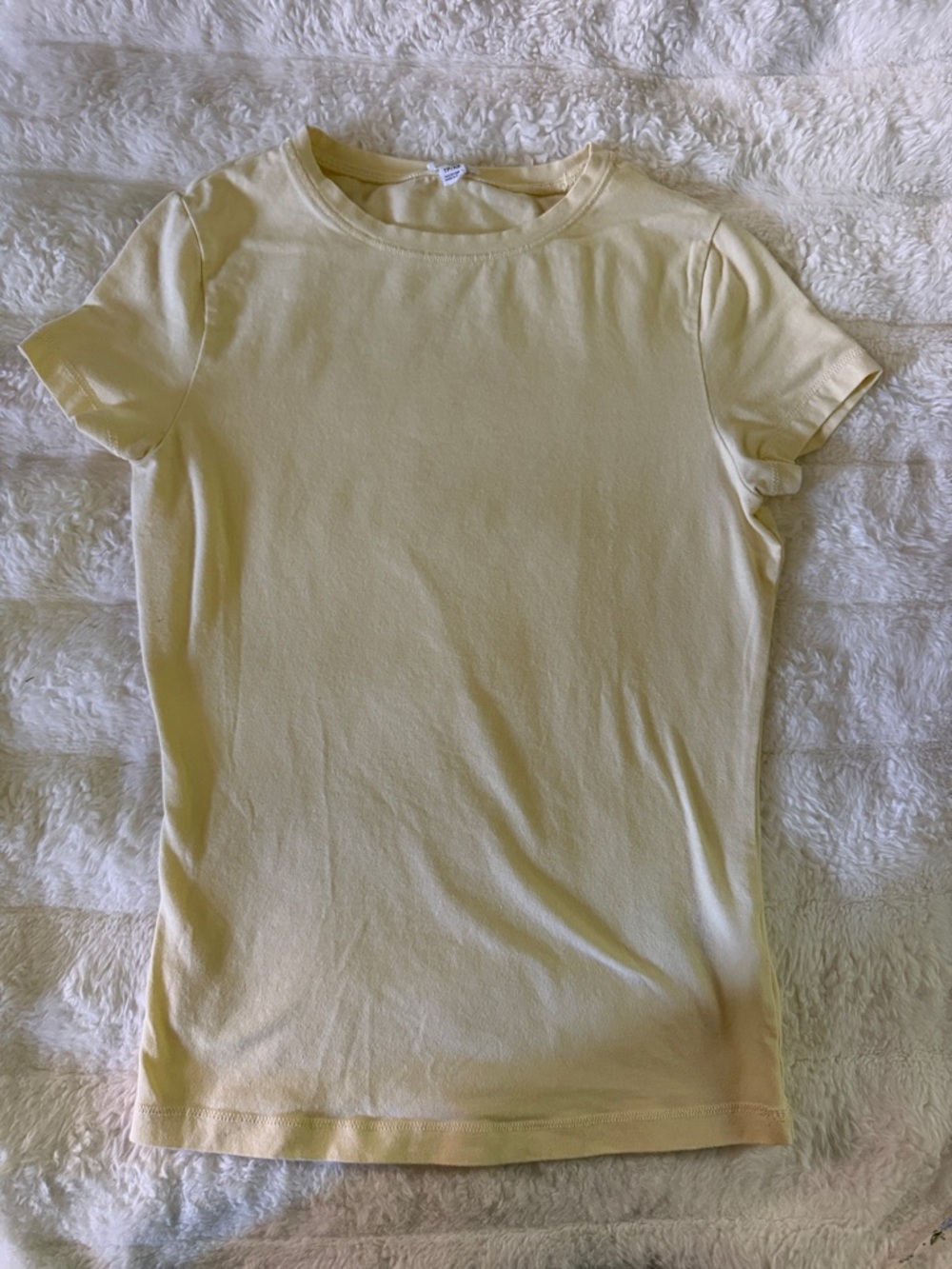 Garage Pale Yellow Tee